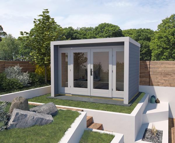 Weka Gartenhaus 263 Gr. 3, ca. B305/H227/T316