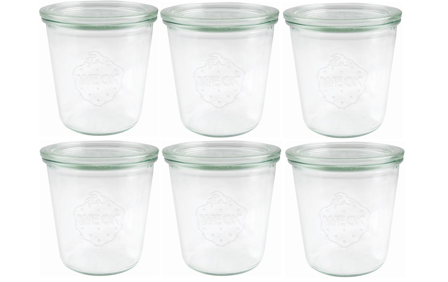 Einmachglas 290 ml, 6 StückEinmachgläser Set mit Deckel