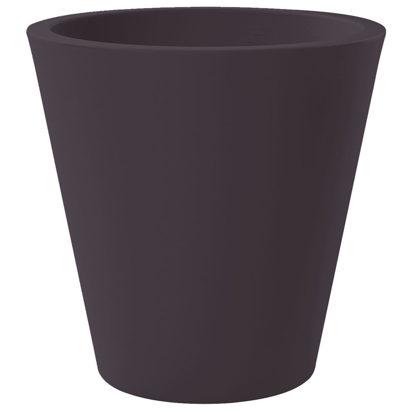 Serralunga Pot newpot design par paolo rizzatto châtaigne - D.60x60 cm