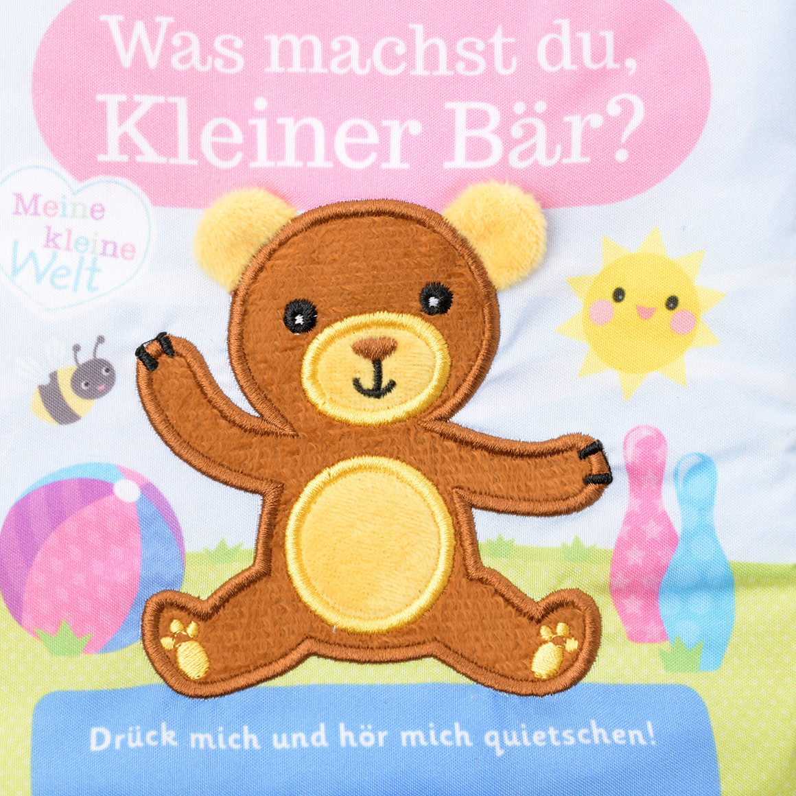 Topomini Stoffbuch hellblau