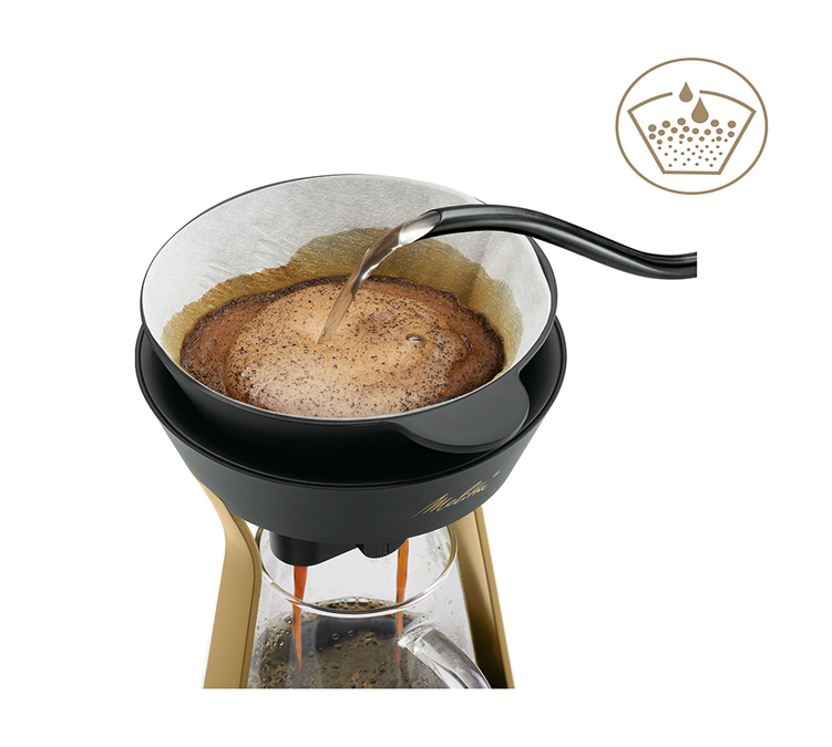 Infuseur à café MELITTA Amano Or pour Slow Coffee
