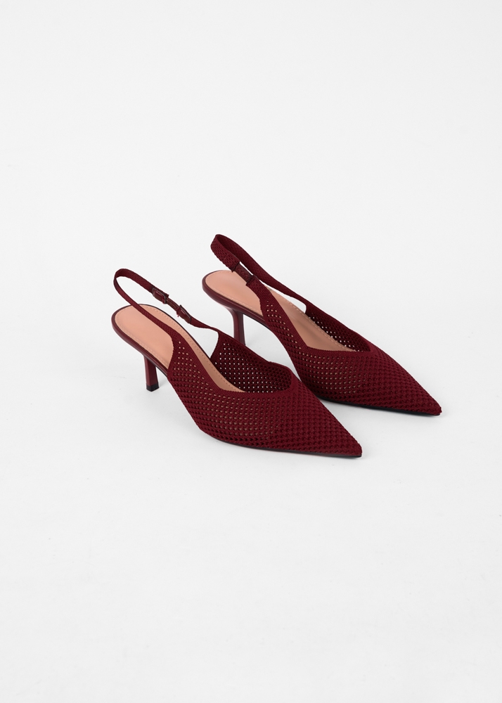 Demi hakken burgundy