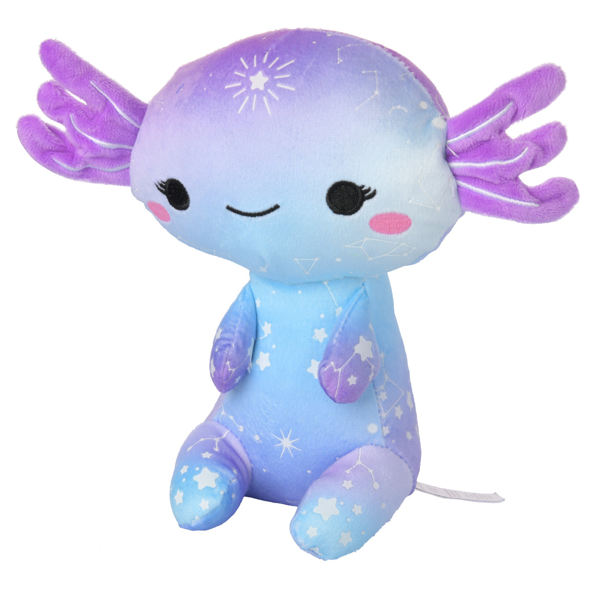 Topolino Großes Plüschtier Axolotl hellblau / lila