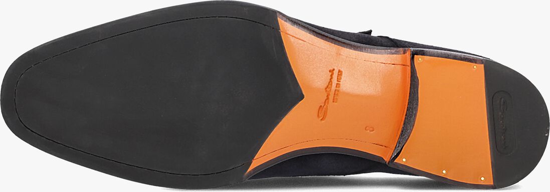 blauwe santoni instappers axel
