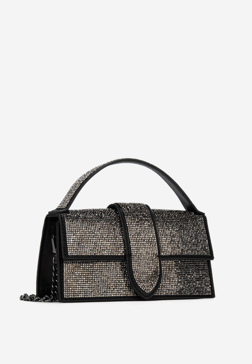 Pochettes femme noire Eleganza