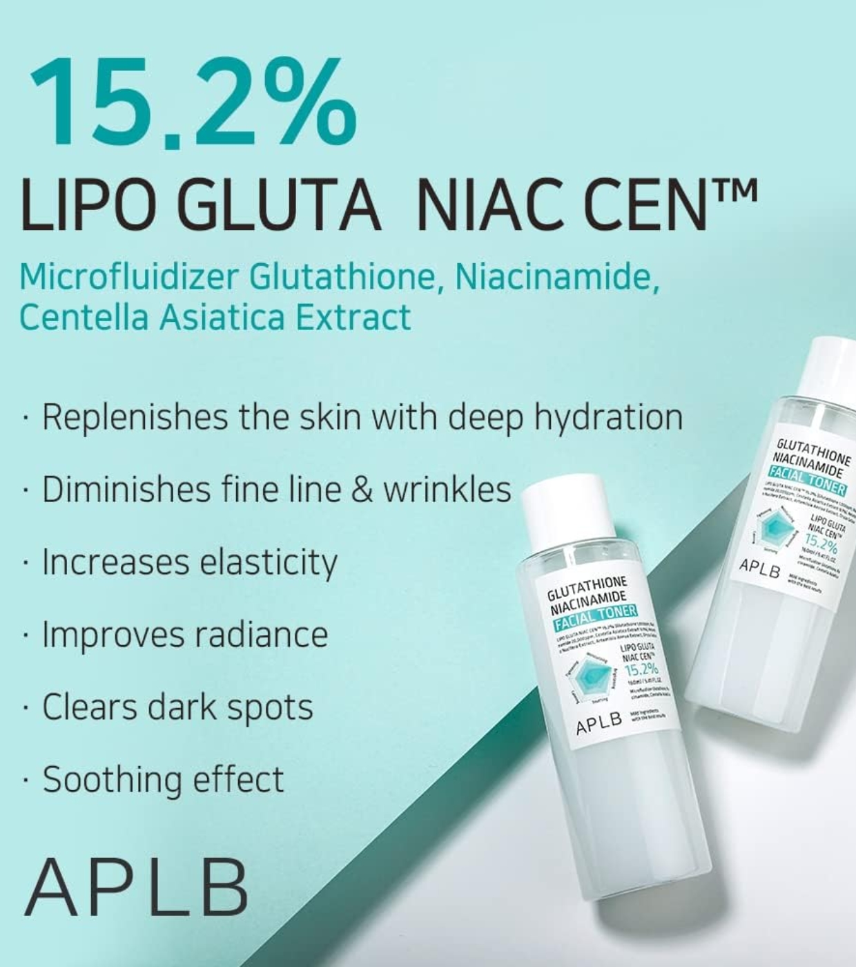 APLB - Tônico Facial Hidratante Glutathione Niacinamide