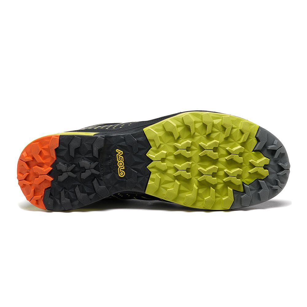 Asolo TAHOE GTX - Chaussures trekking Homme black/safety yellow