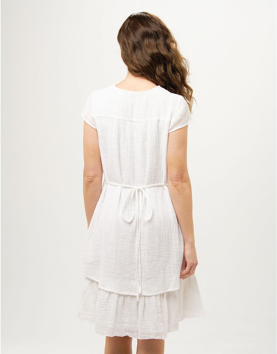 Robe coton évasée
