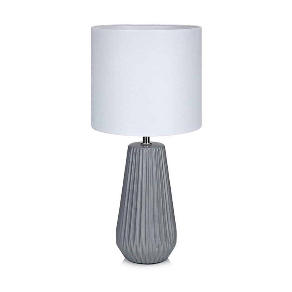 BORDLAMPE MARKSLÖJD NICCI GRÅ/HVIT