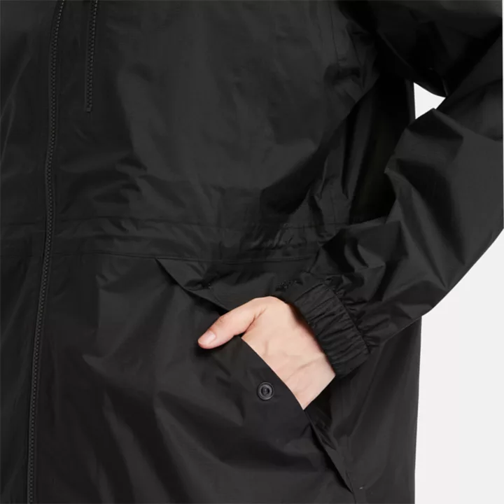 Veste imperméable repliable Jenness pour femme en noir