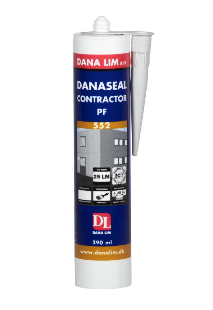 BYGGFUG DANA LIM CONTRACTOR 552 290ML HVIT