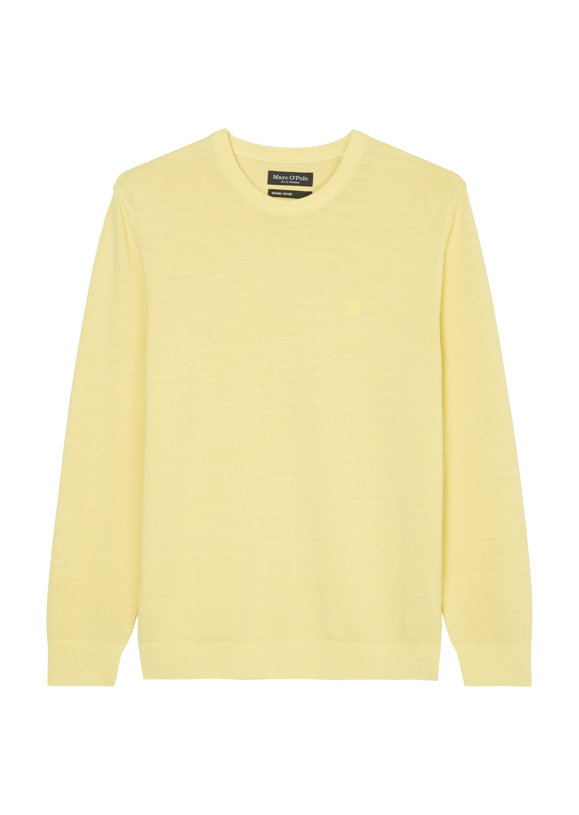 Pullover regular mit feiner Piqué-Struktur