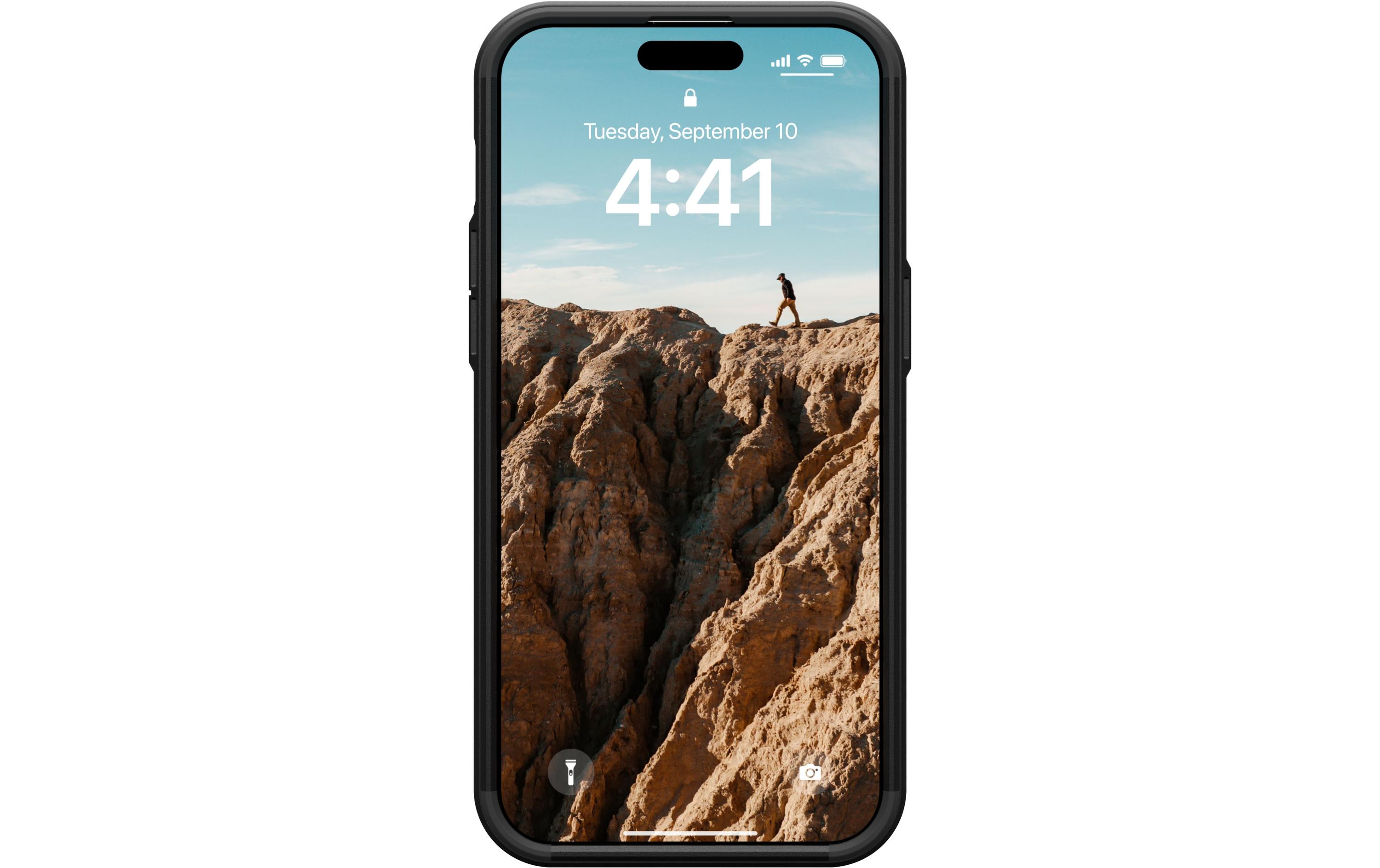 Back Cover Civilian Case iPhone 15 Pro Max BlackSchutzhülle für das Apple iPhone 15 Pro Max