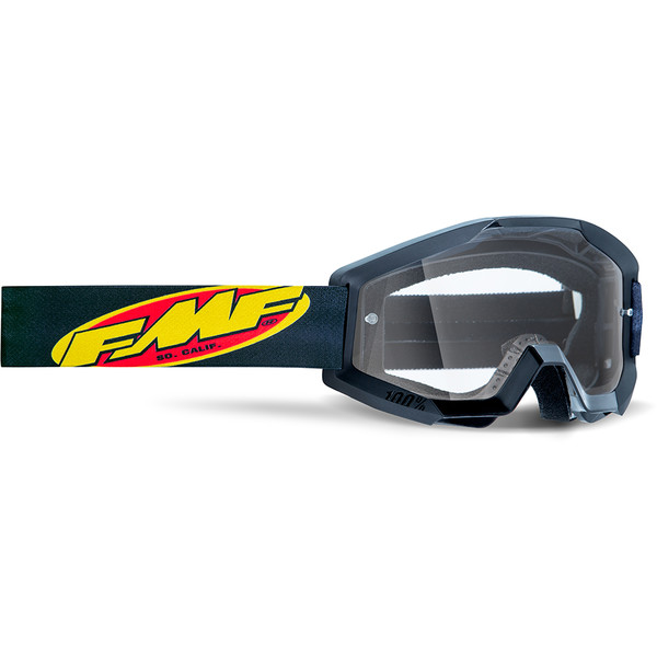 FMF Vision - Masque enfant Powercore Core Noir / Transparent