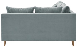Ecksofa CARLA 249 x 175 cm mintgrün
