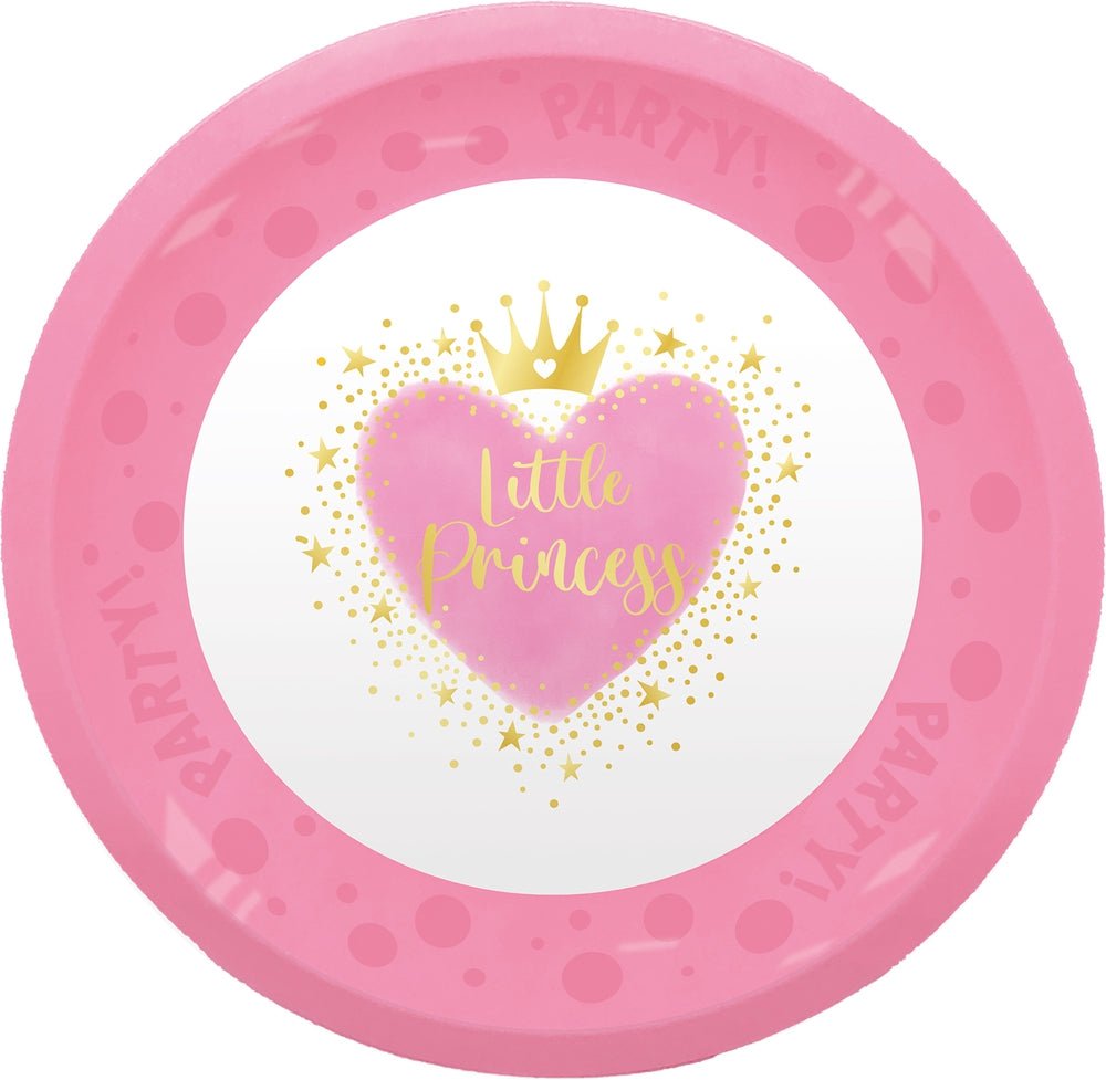 Prinsessen Borden Plastic 21cm 4st