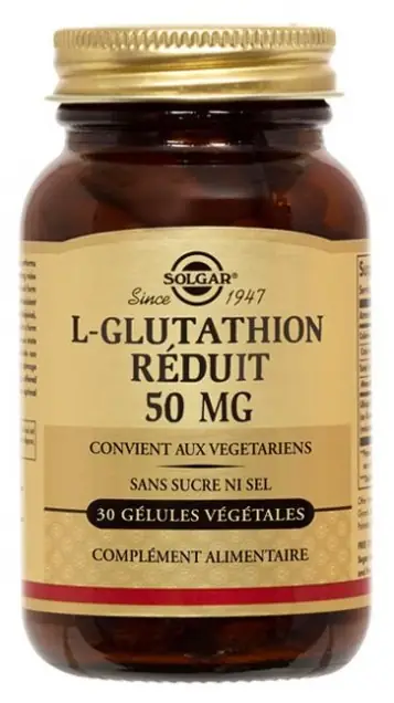 L-Glutathion - Detox - Antioxydant - 30 gélules végétales