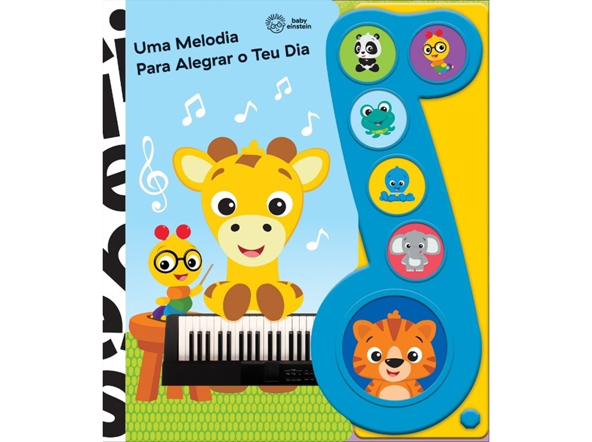 LIVRO UMA MELODIA PARA ALEGRAR BABY EINSTEIN
