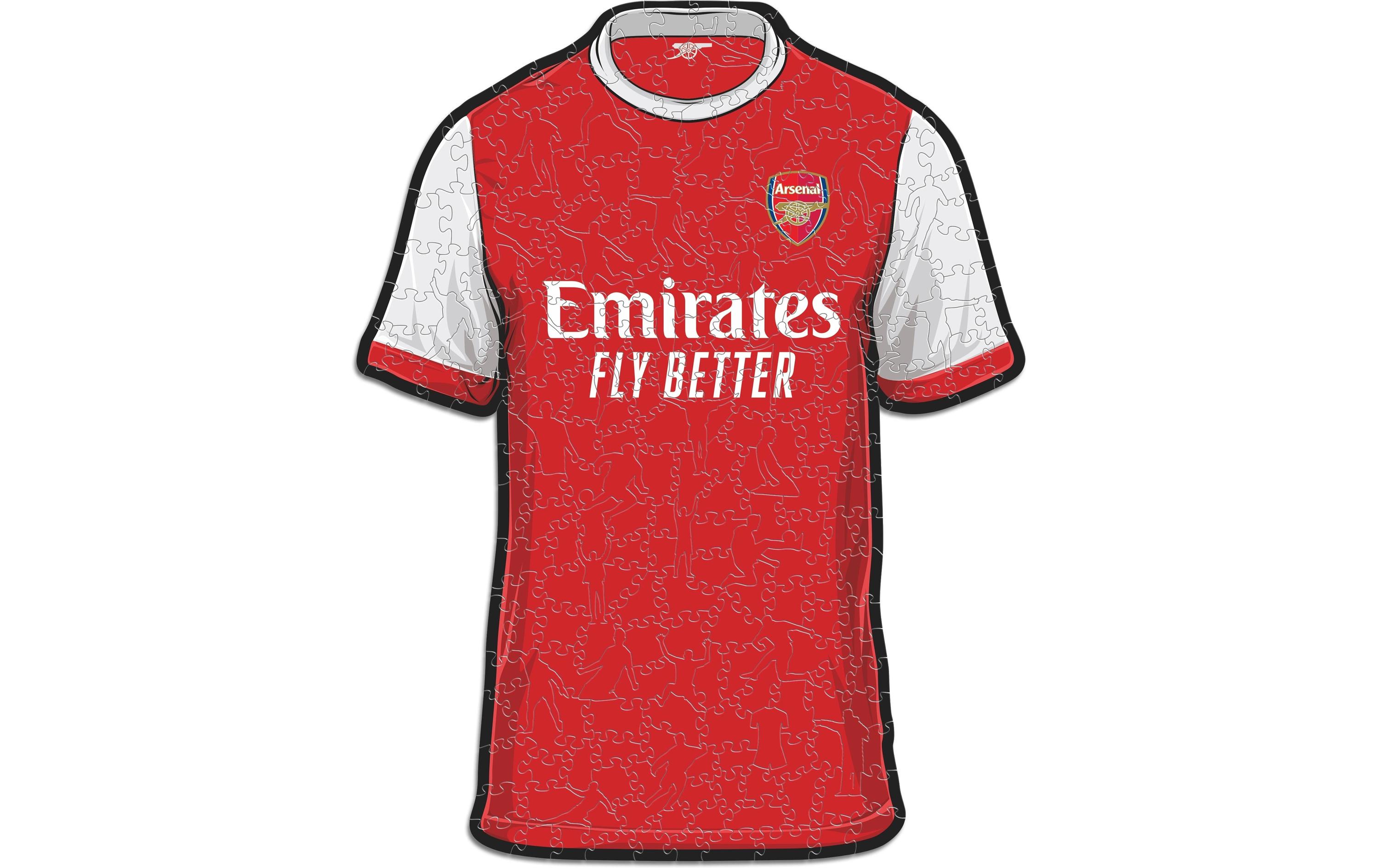 Arsenal FC – TrikotOffizielles Holzpuzzle, Grösse M