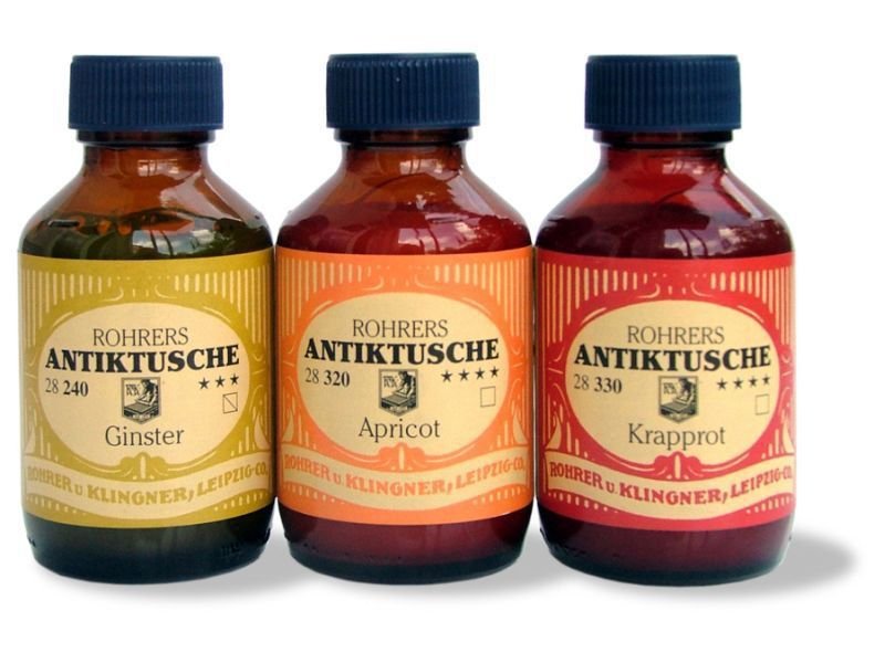 Rohrer & Klingner Antik-Zeichentusche
