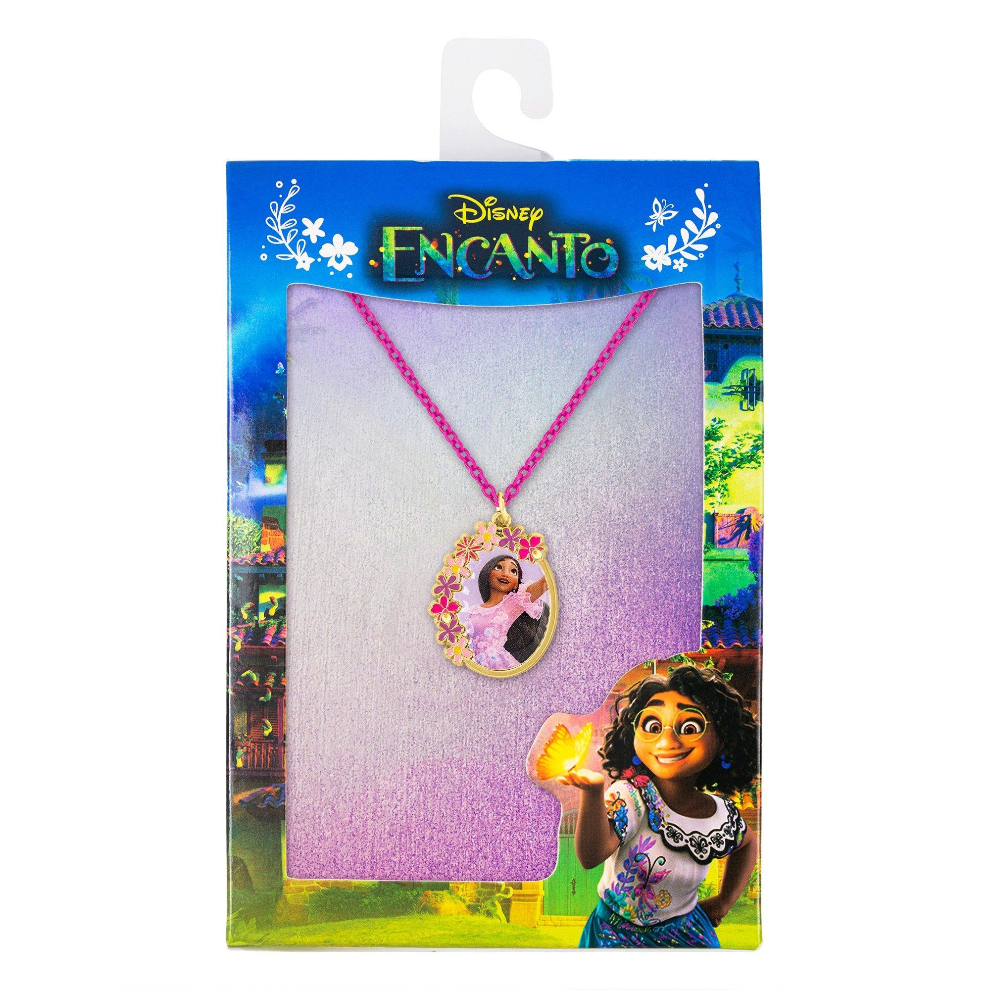 Disney Encanto Pink Isabela Charm Necklace
