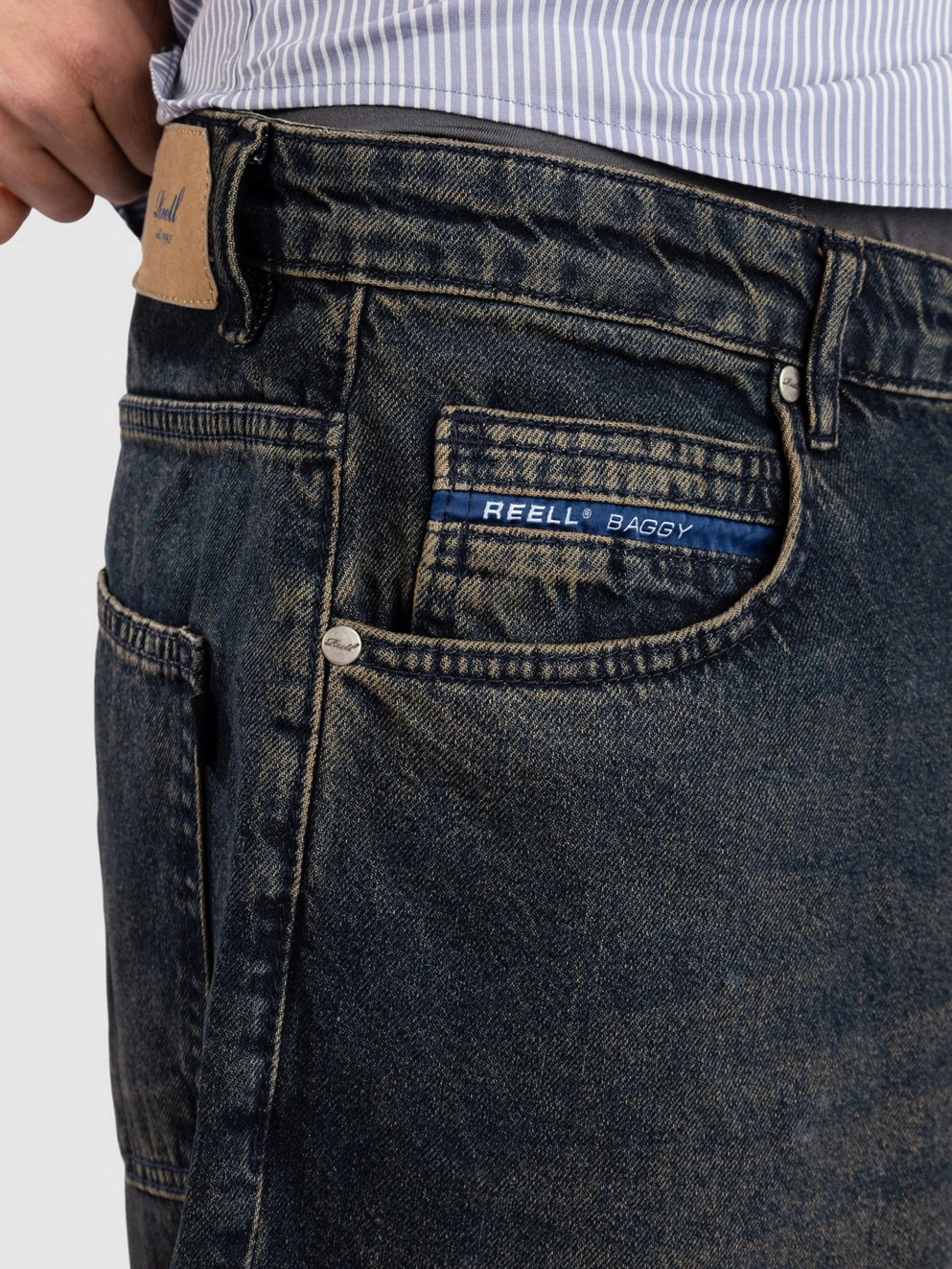 REELL Baggy Jeans crazy dirty