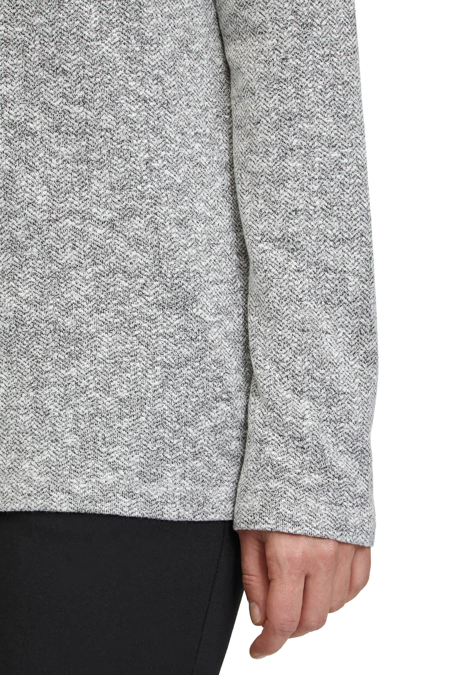 Cartoon| Damen Sweatshirt mit Stehkragen