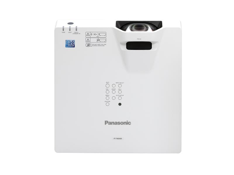Panasonic Kurzdistanzprojektor PT-TMZ400 Flexibler WUXGA-Kurzdistanz-Laserprojektor