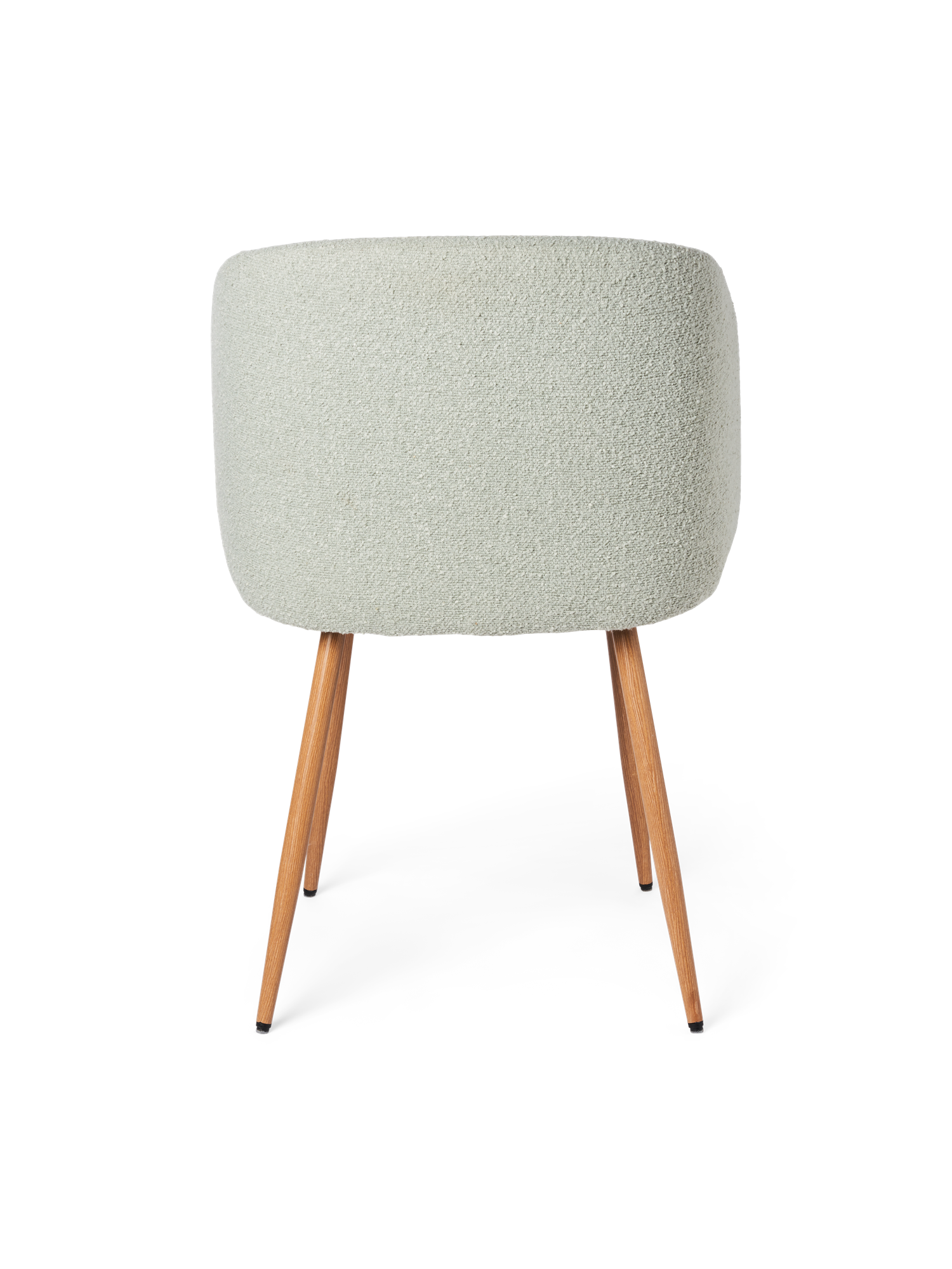 Stol i boucléstof | 81 x 56,5 x 54 cm. | Light Green