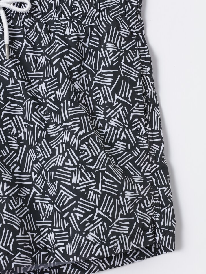 Maiô estampado - Preto