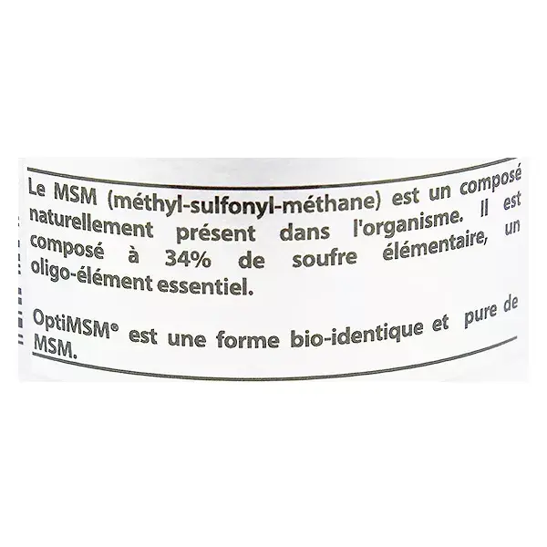 Vit'all+ MSM 1000mg 60 gélules végétales