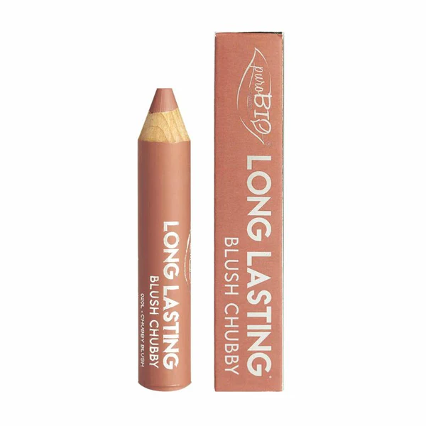 Purobio Crayon Chubby Blush - Long Lasting - Pêche 3.3g