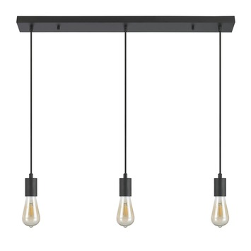 GAMMA hanglamp Wouter zwart Ø4 cm