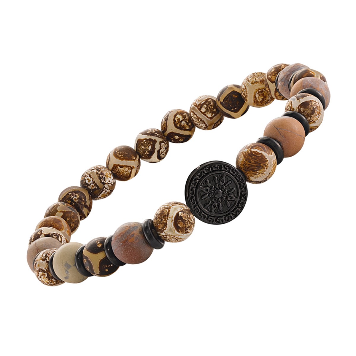 Bracelet homme Jourdan Yasur turquoise antique