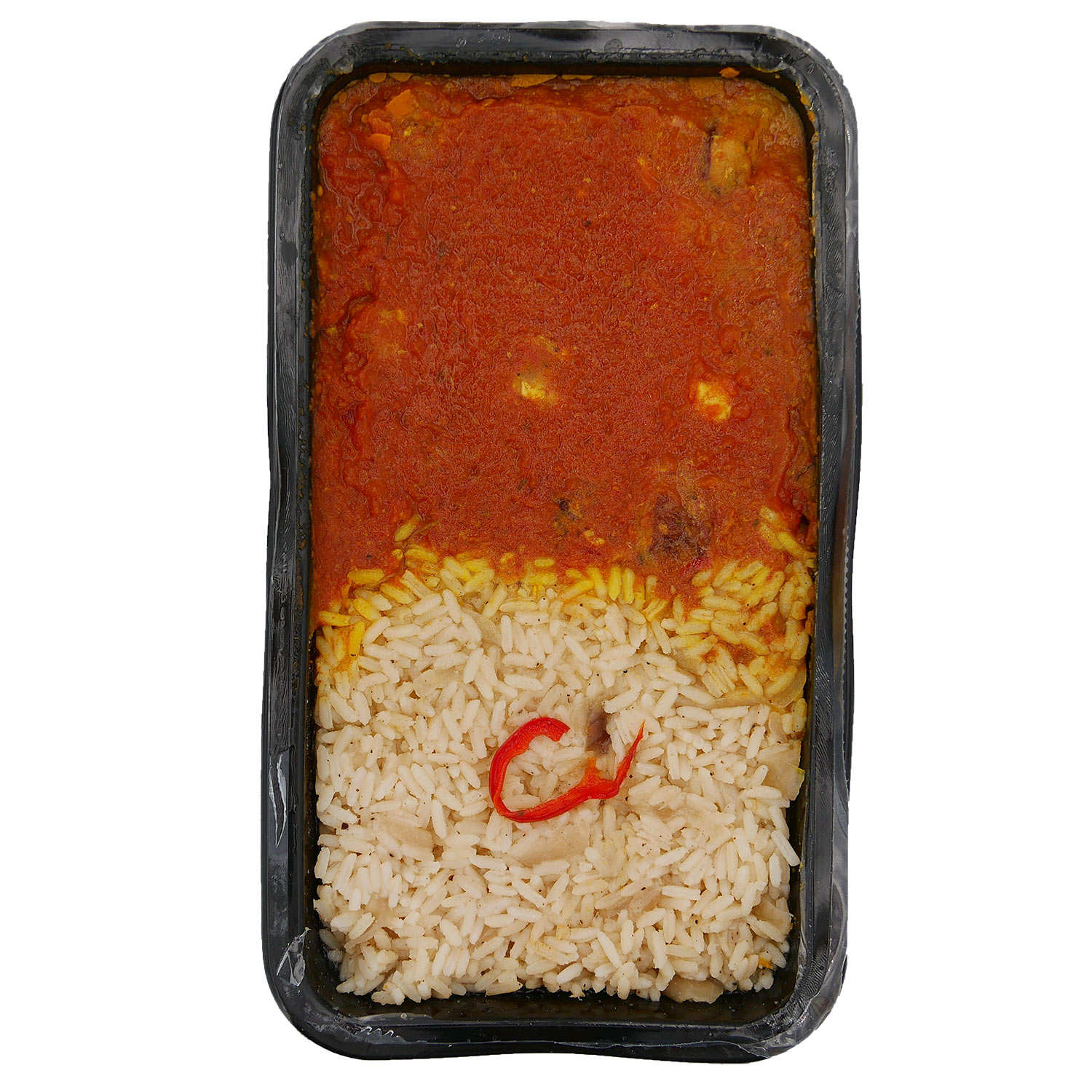 Rougail à la saucisse de Toulouse et saucisse fumée - Plat traiteur artisanal