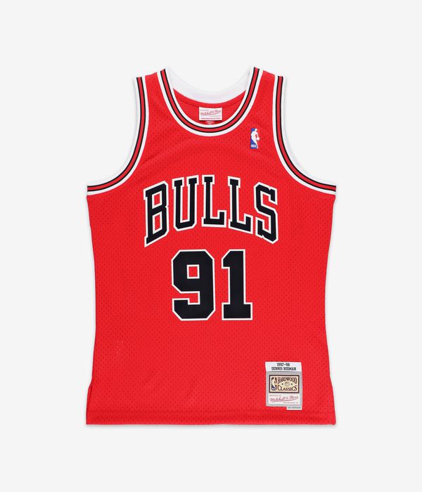 Mitchell & Ness Chicago Bulls Dennis Rodman Tank-Top (scarlet)