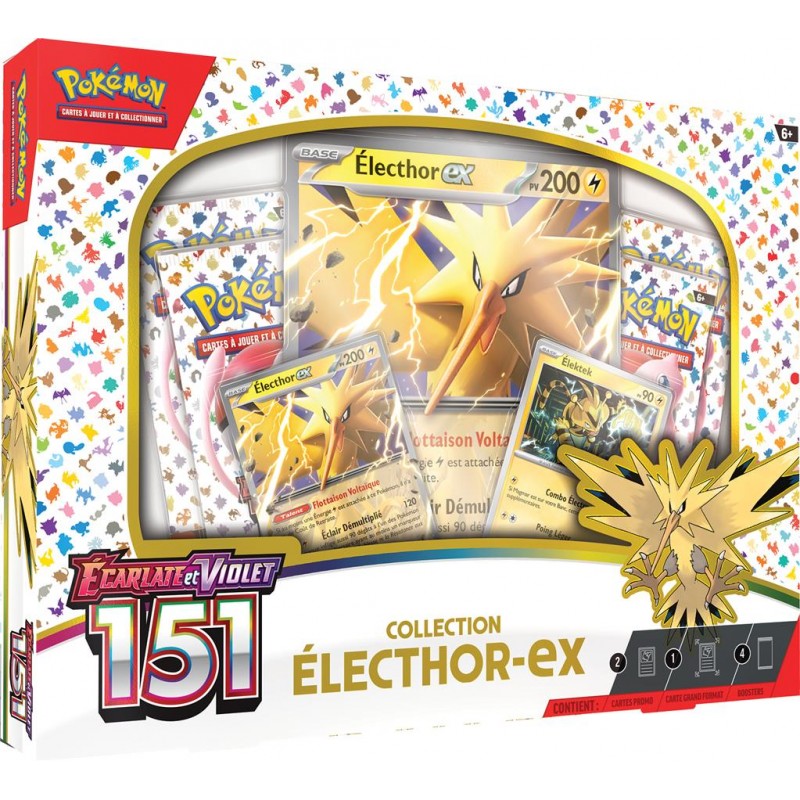 Pokémon EV3.5 : Coffret Electhor-ex Pokémon 151
