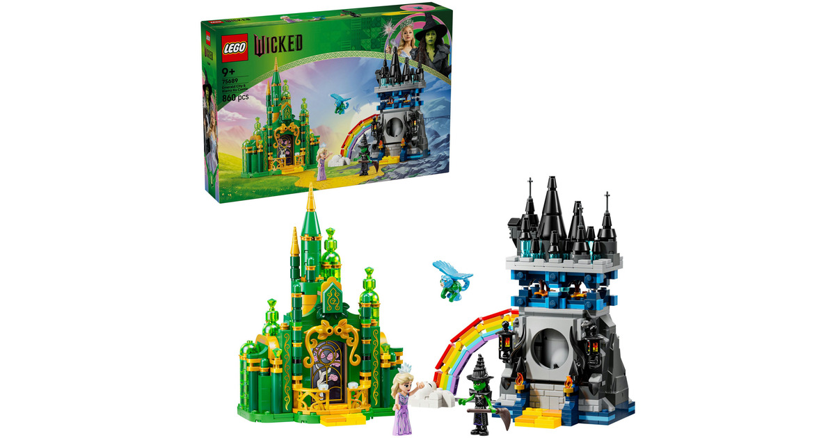 LEGOWicked - Emerald City en Kiamo Ko kasteel Constructiespeelgoed  (75689)