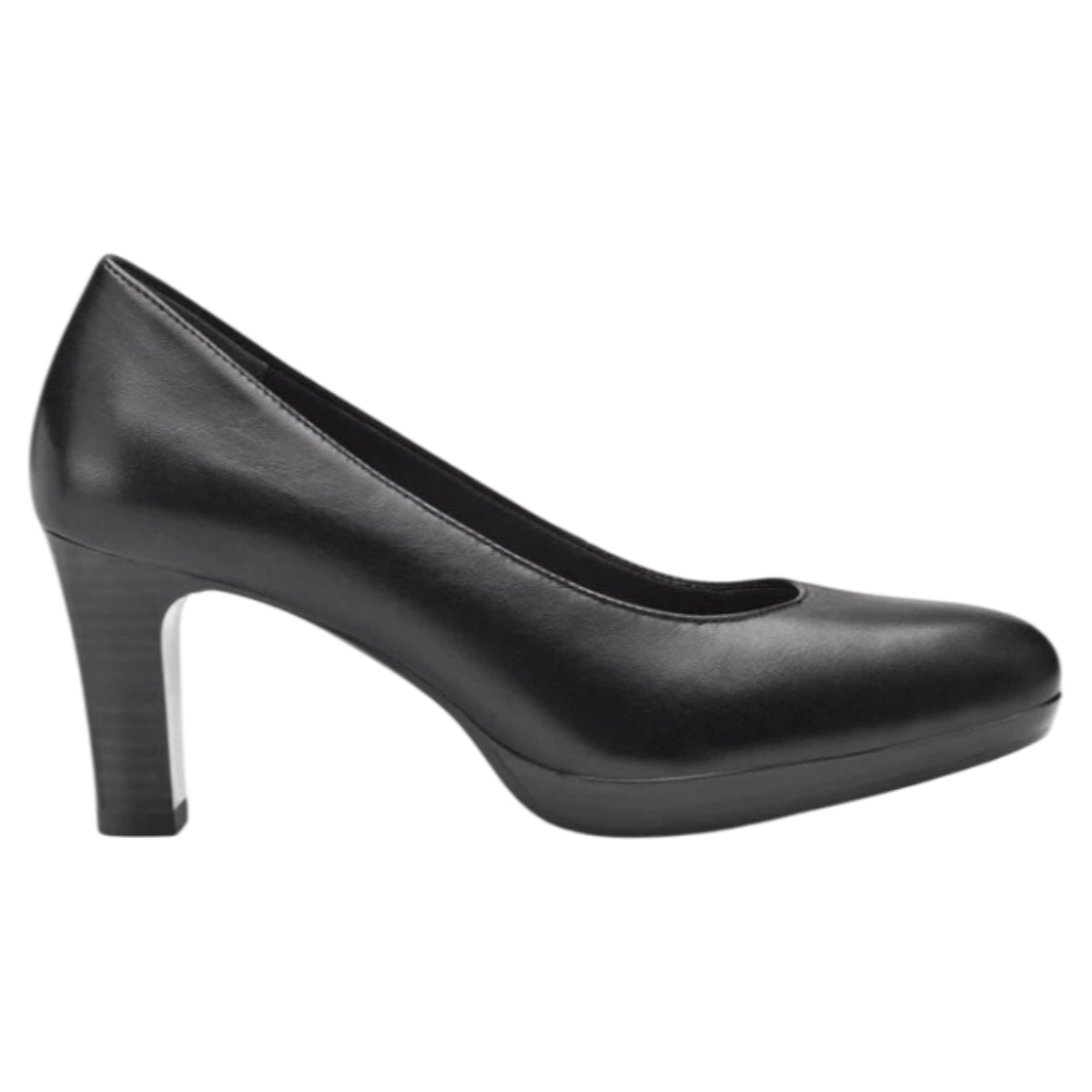 Pumps med hæl, kvinder, sort