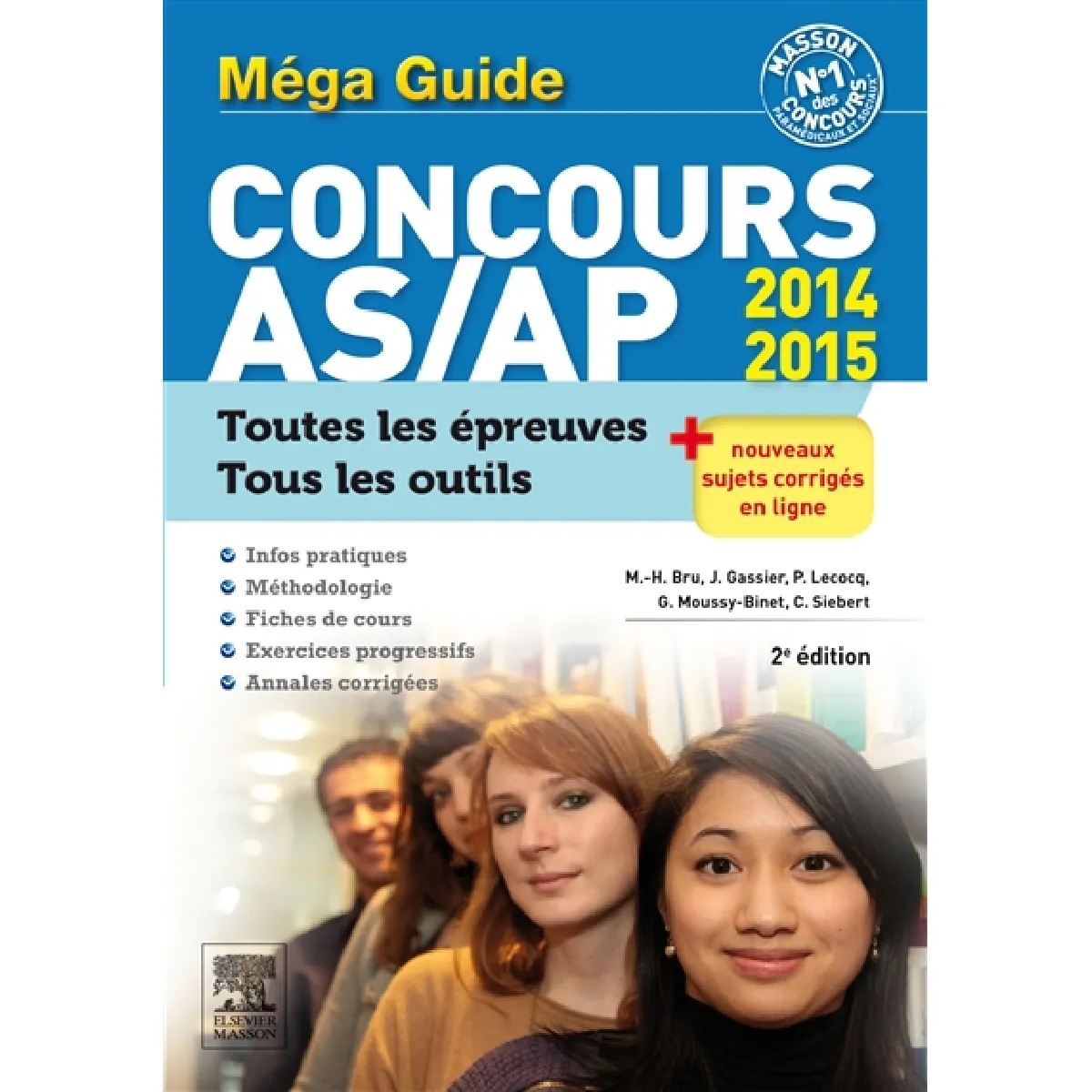 Méga guide concours AS-AP : épreuves écrites et orale · Occasion