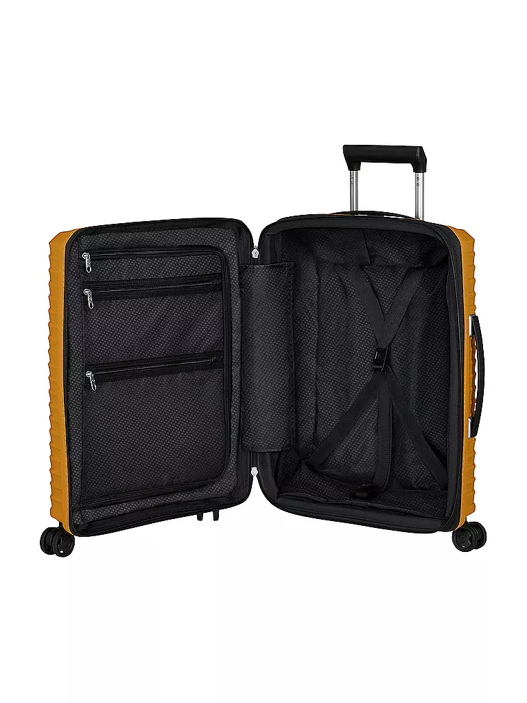 SAMSONITE Trolley  UPSCAPE SPINNER 55cm erweiterbar yellow gelb