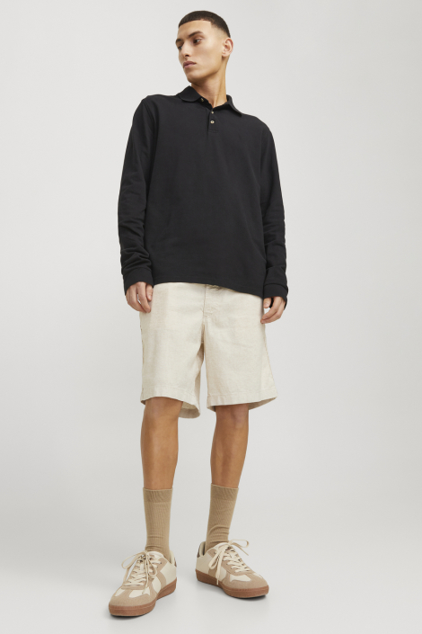 Jack & Jones ecru heren korte broek