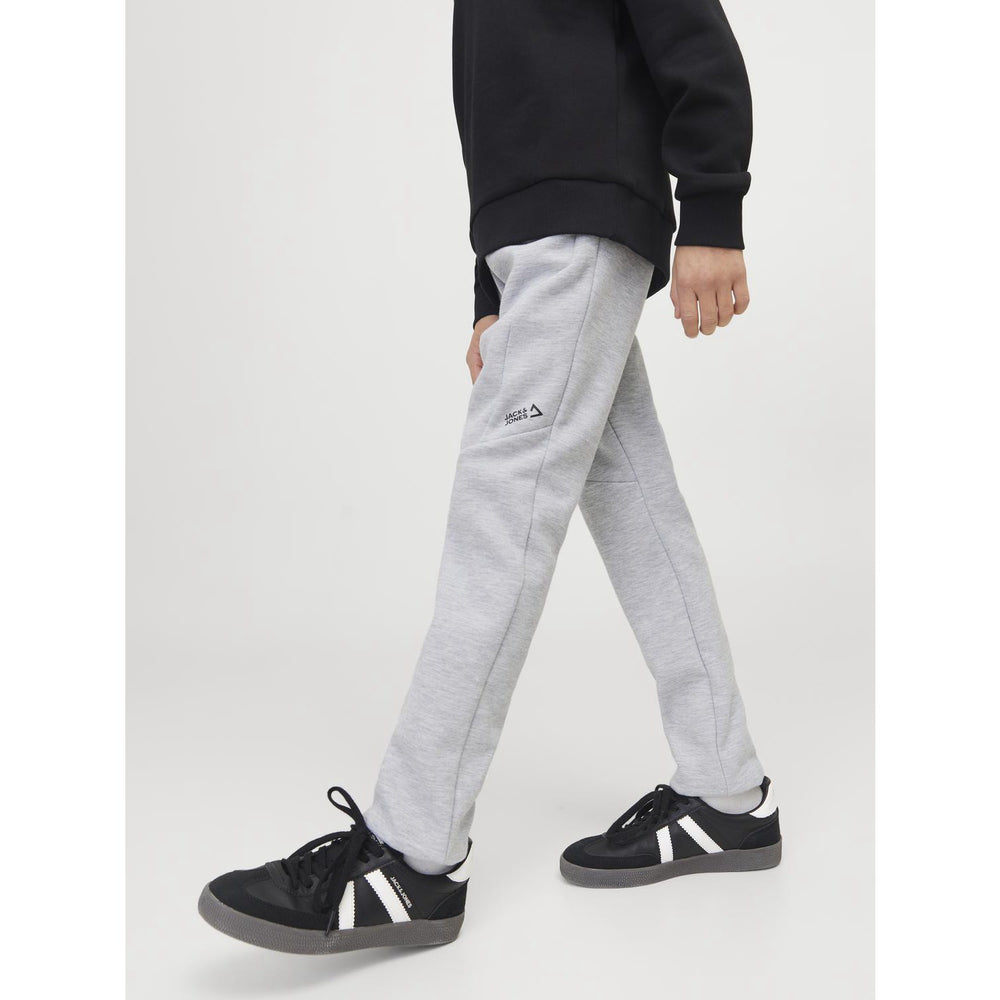 Køb Jack & Jones Junior Light Grey Melange Jpstwill Jjfusion Sweat Pnts Nb Noos Jnr