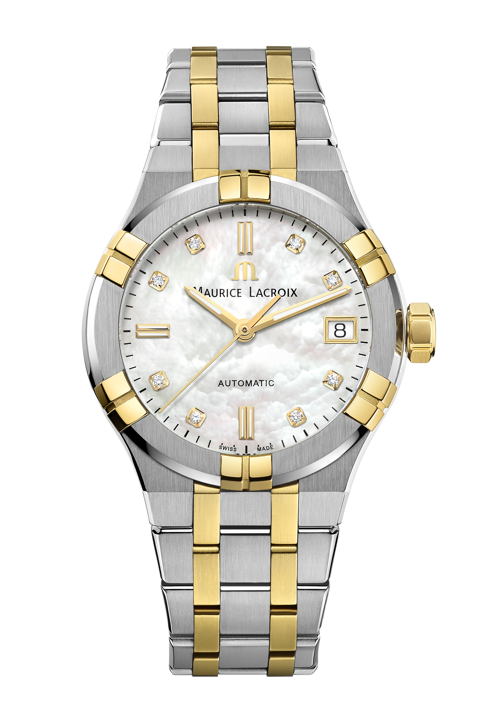 Maurice Lacroix Aikon Automatik Damenuhr AI6006-PVY13-170-1