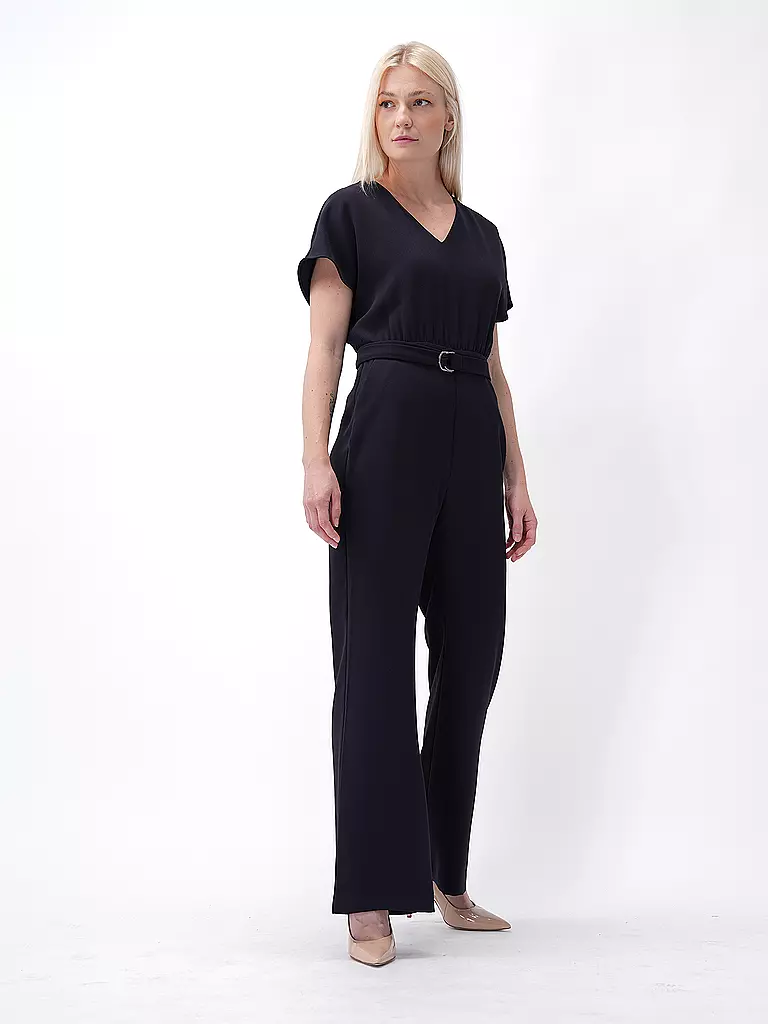 COMMA Jumpsuit dunkelblau