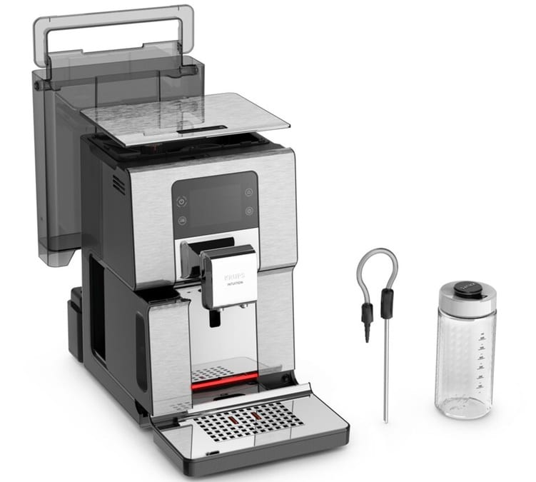 KRUPS Intuition Experience + EA877D10 - Garantie 2 ans Coloris:Inox