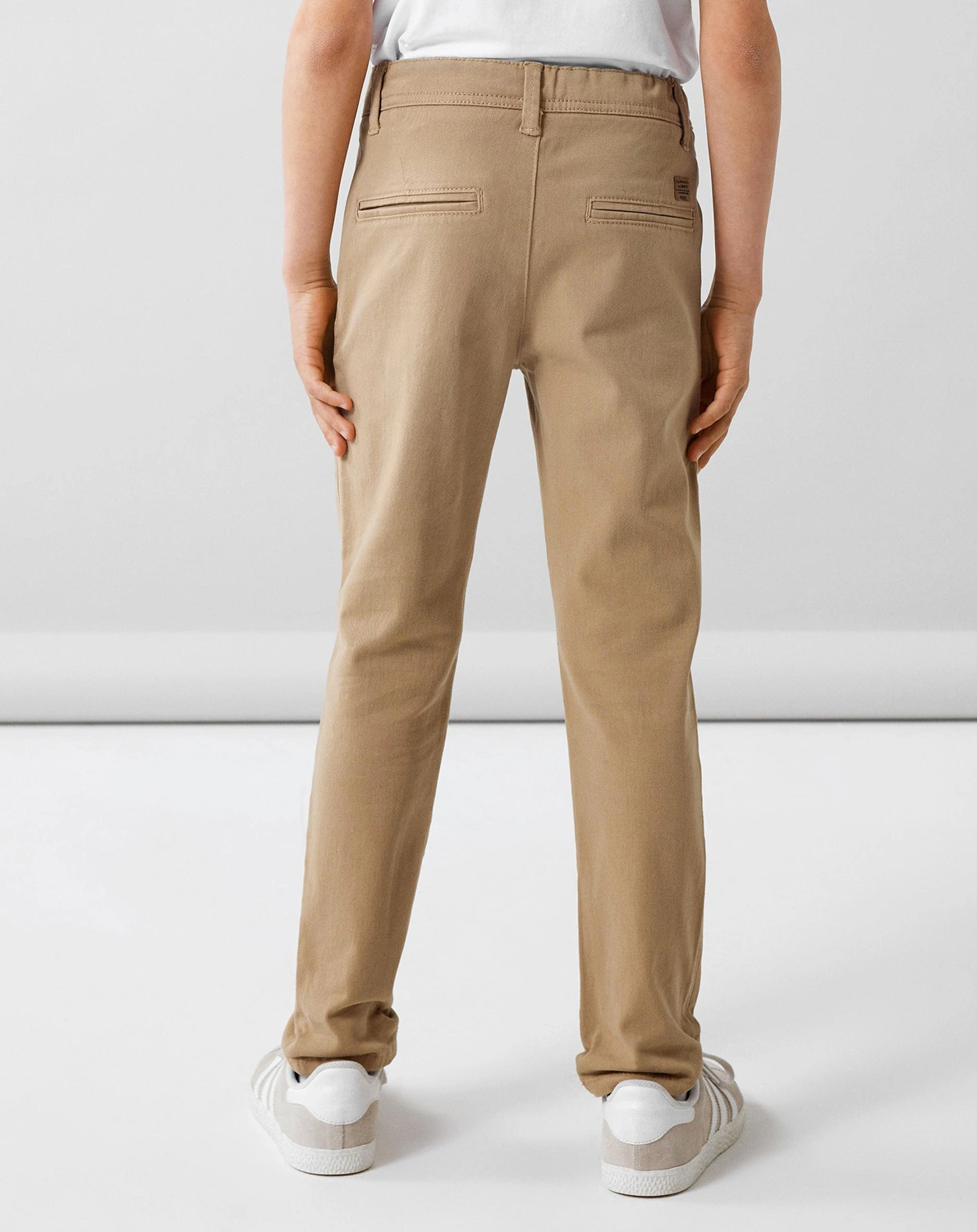 Chinohose NKMSILAS XSL in kelp