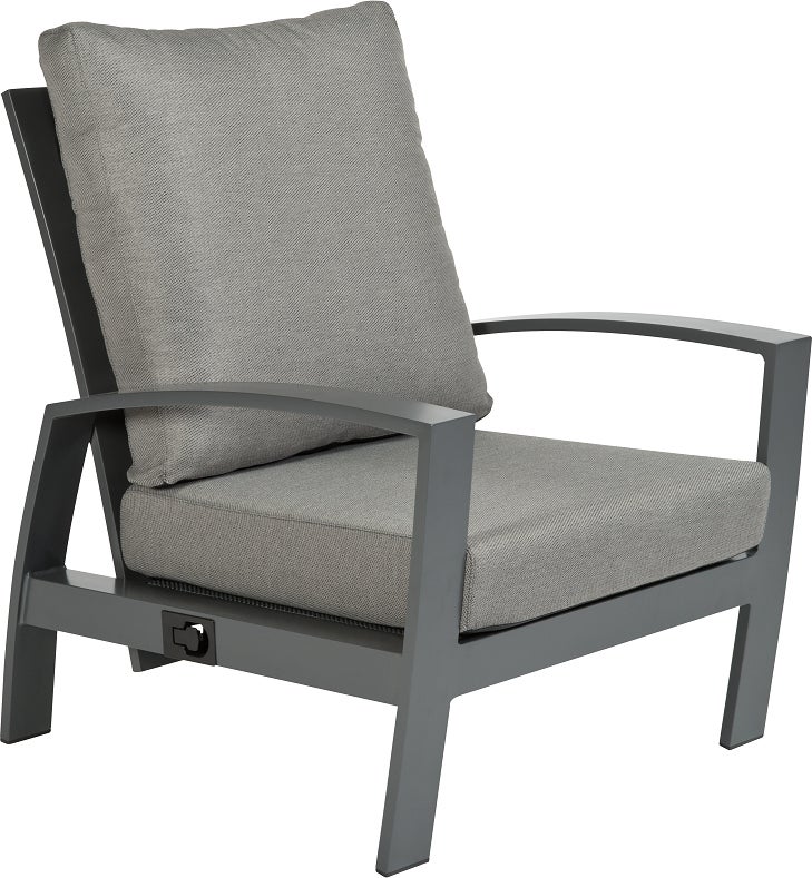 Tierra Outdoor loungestoel Valencia antraciet