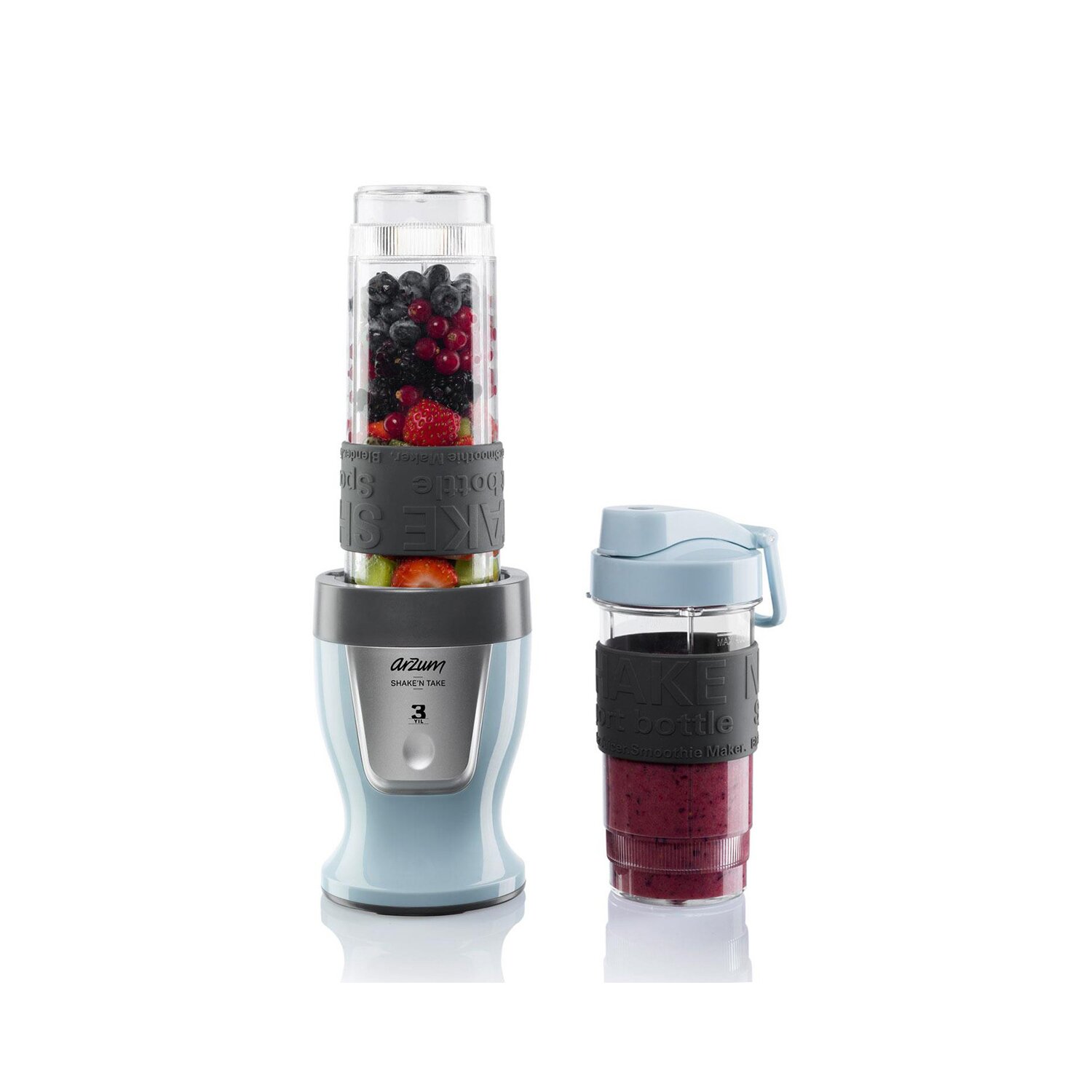 Arzum AR1032 Shake'N Take Personal Blender, BPA-frei, Tropfschutz