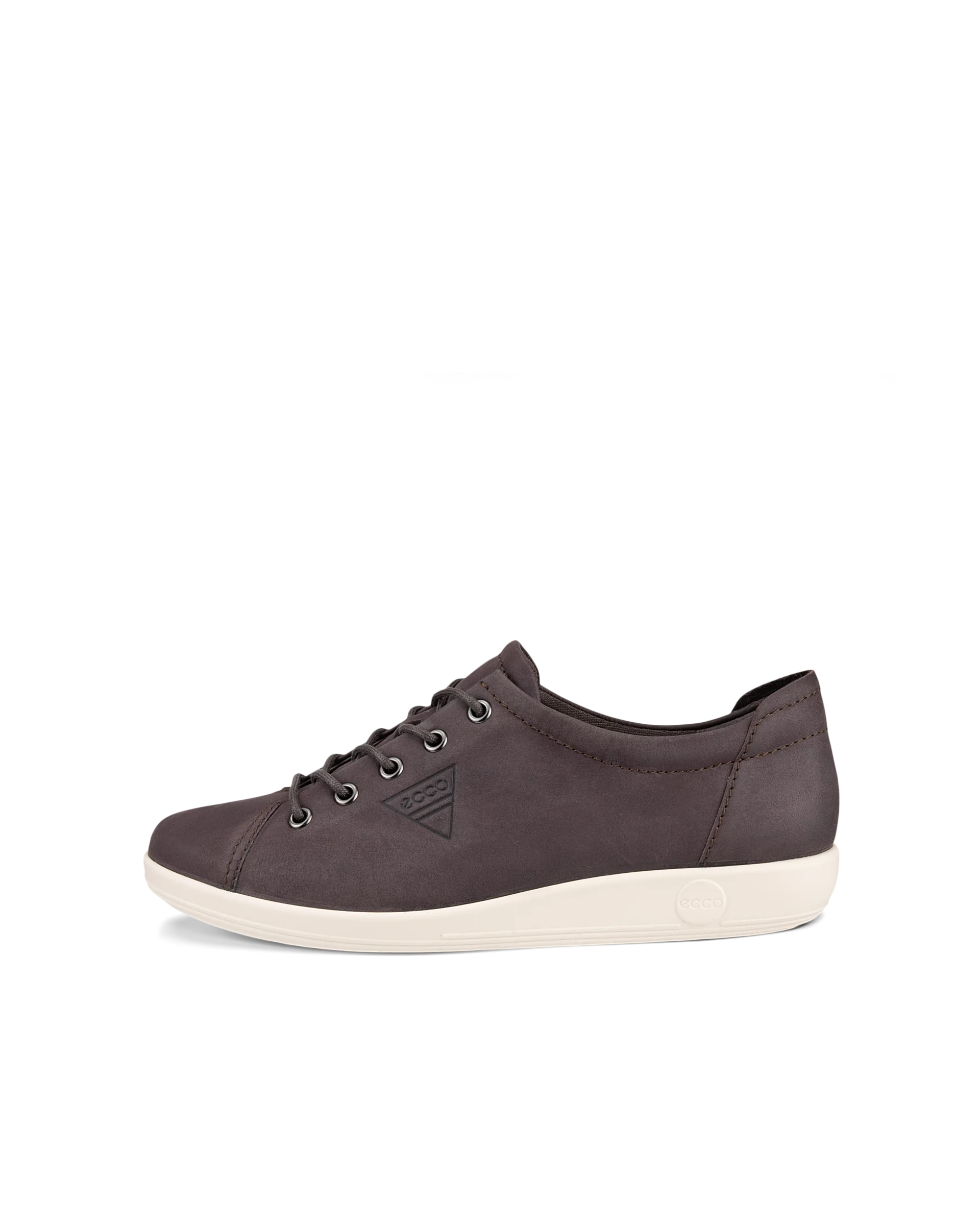 ECCO SOFT 2.0 Damen Sneaker aus Nubukleder Lila